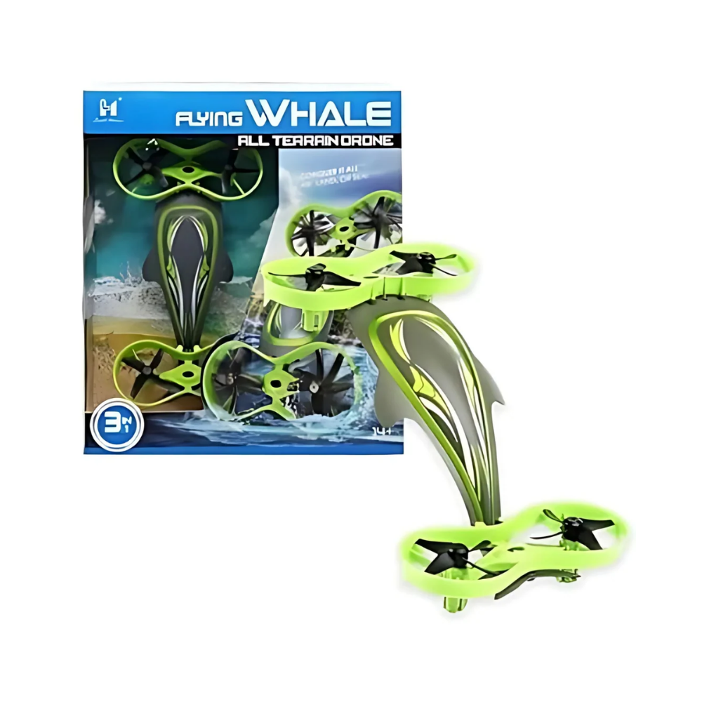 Flying Whale 3 in 1 Foam Flying Shark Gliders