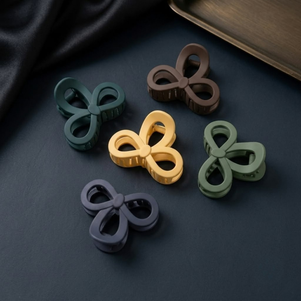 Bow-Knot Claw Clips